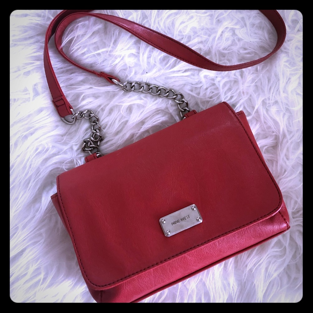 Nine West purse red color | shoulder bag